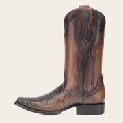 Bota tradicional en piel genuina de pitón para caballero Botas y Botines 