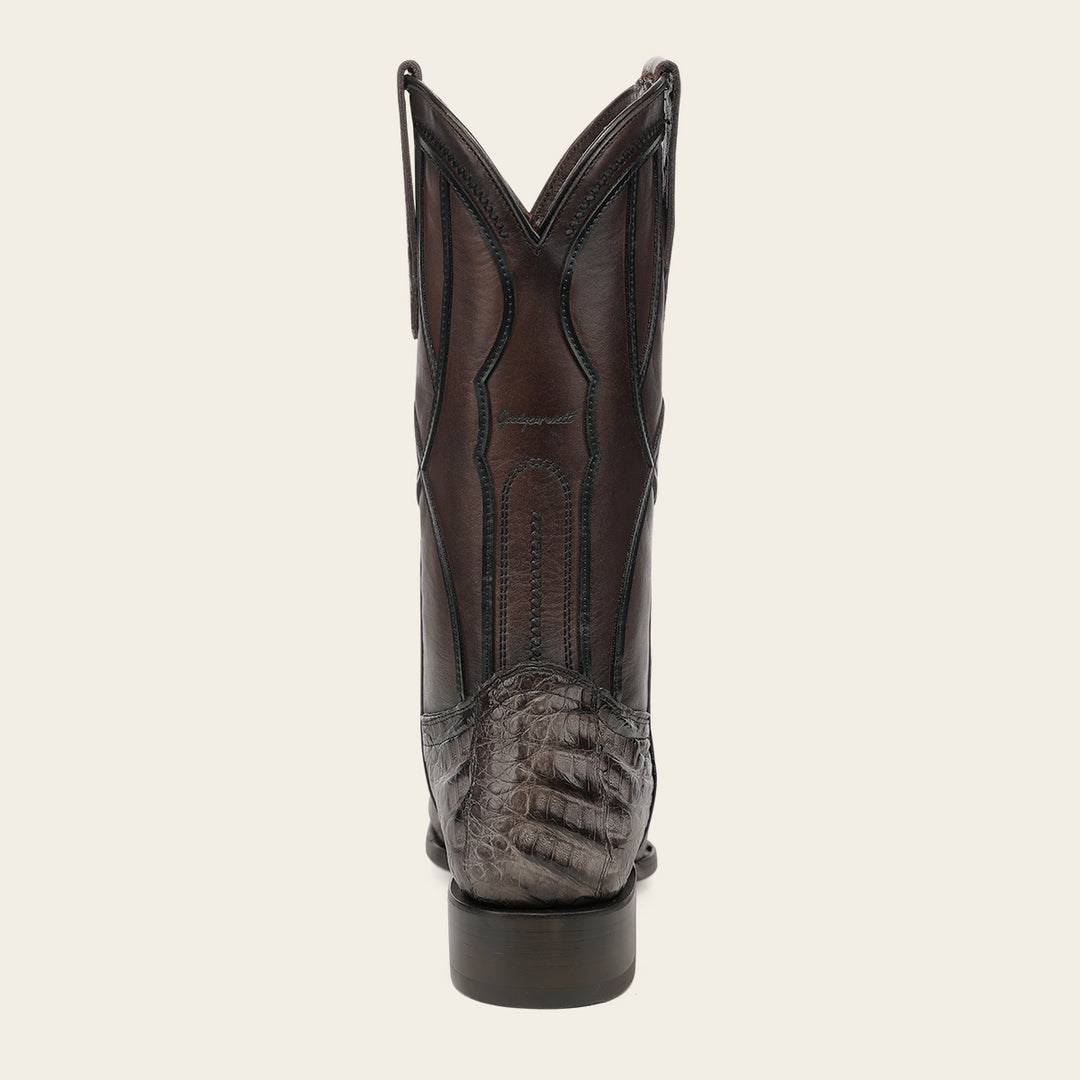 Bota tradicional en piel genuina de fuscus para caballero
