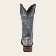 Bota rodeo en piel genuina de pitón para dama Botas y Botines 