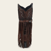 Bota tradicional en piel genuina para dama Botas y Botines 