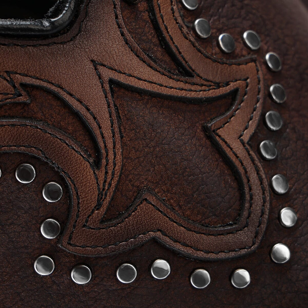 Bota tradicional en piel genuina para dama Botas y Botines 