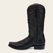 Bota vaquera en piel genuina de pitón para caballero Botas y Botines 