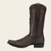 Bota tradicional Orígenes en piel genuina de avestruz para caballero Botas y Botines 