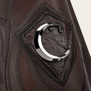 Bota tradicional Orígenes en piel genuina de avestruz para caballero Botas y Botines 