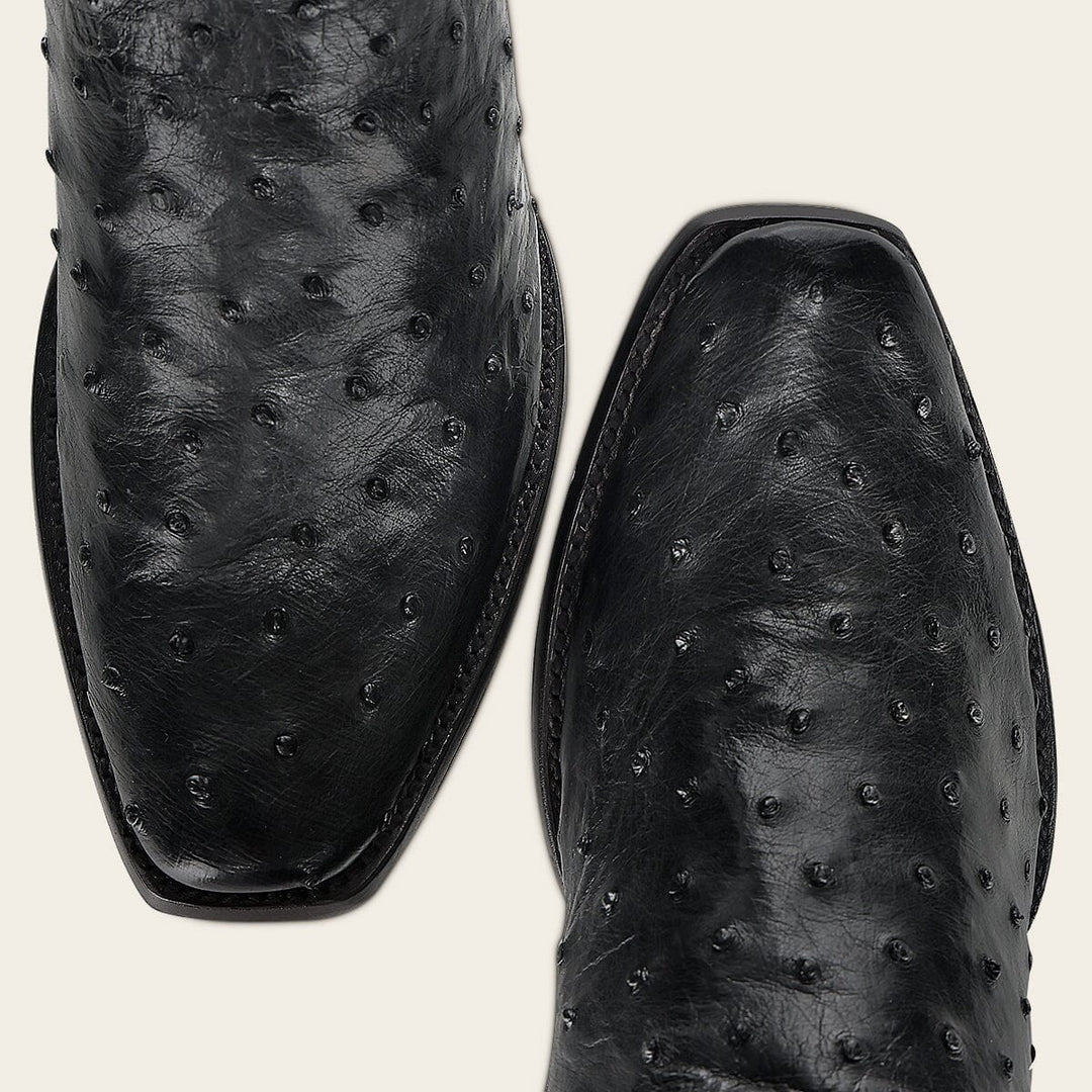 Bota tradicional Orígenes en piel genuina de avestruz para caballero Botas y Botines 