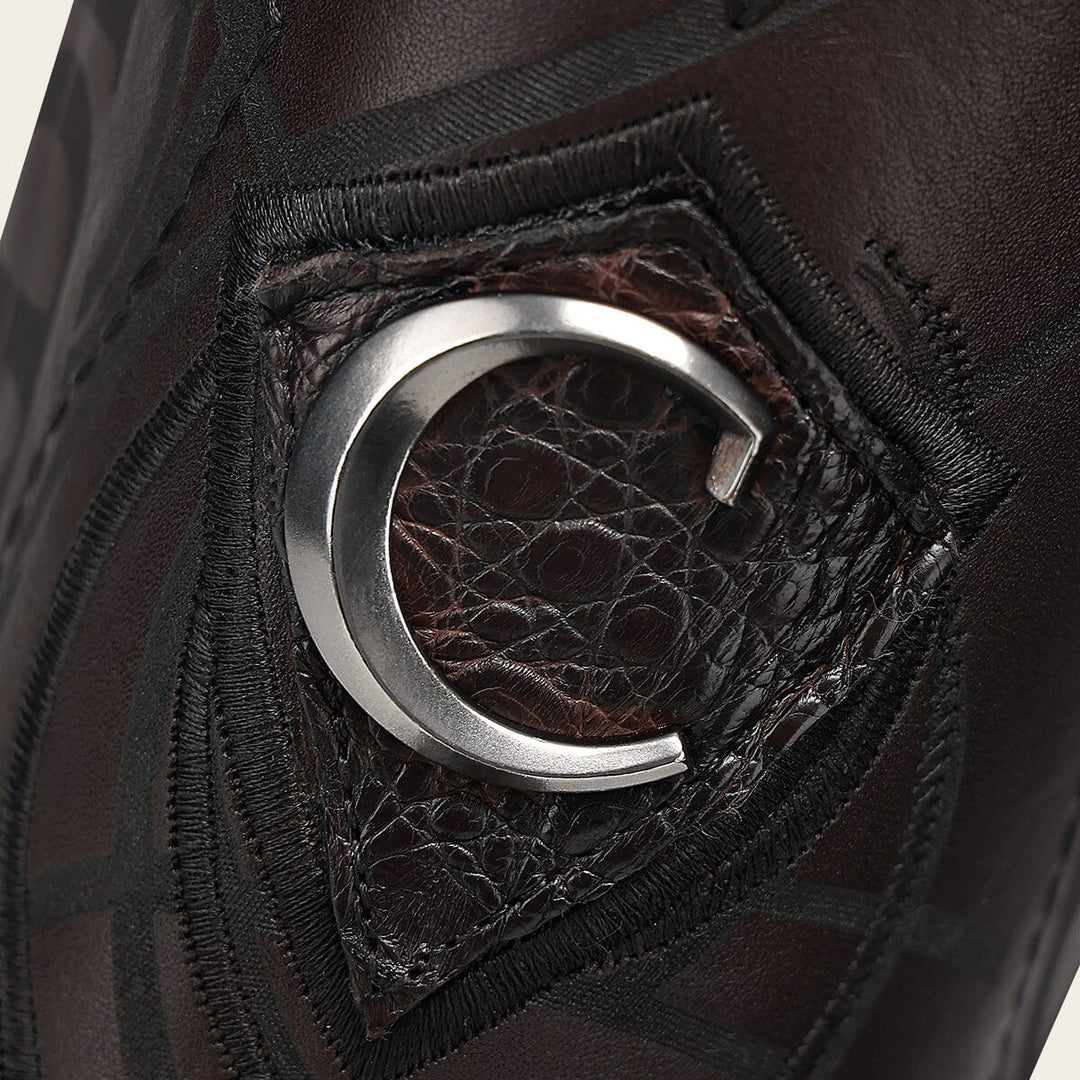 Bota tradicional Orígenes en piel genuina de fuscus para caballero Botas y Botines 