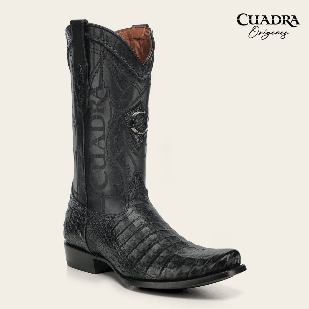 Bota tradicional Orígenes en piel genuina de fuscus para caballero Botas y Botines 