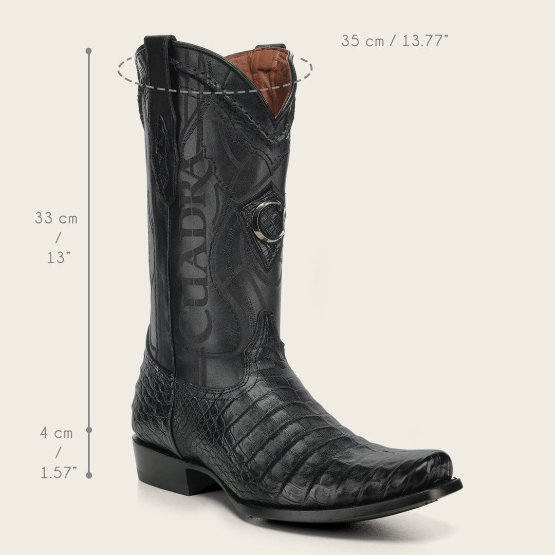 Bota tradicional Orígenes en piel genuina de fuscus para caballero Botas y Botines 