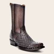 Bota fine western en piel genuina para caballero Botas y Botines 