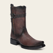 Bota urbana en piel genuina de venado para caballero Botas y Botines 