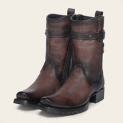 Bota urbana en piel genuina de venado para caballero Botas y Botines 