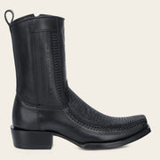 Bota casual en piel genuina de lizard para caballero Botas y Botines 