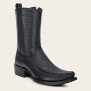 Bota casual en piel genuina de lizard para caballero Botas y Botines 