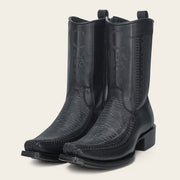 Bota casual en piel genuina de lizard para caballero Botas y Botines 