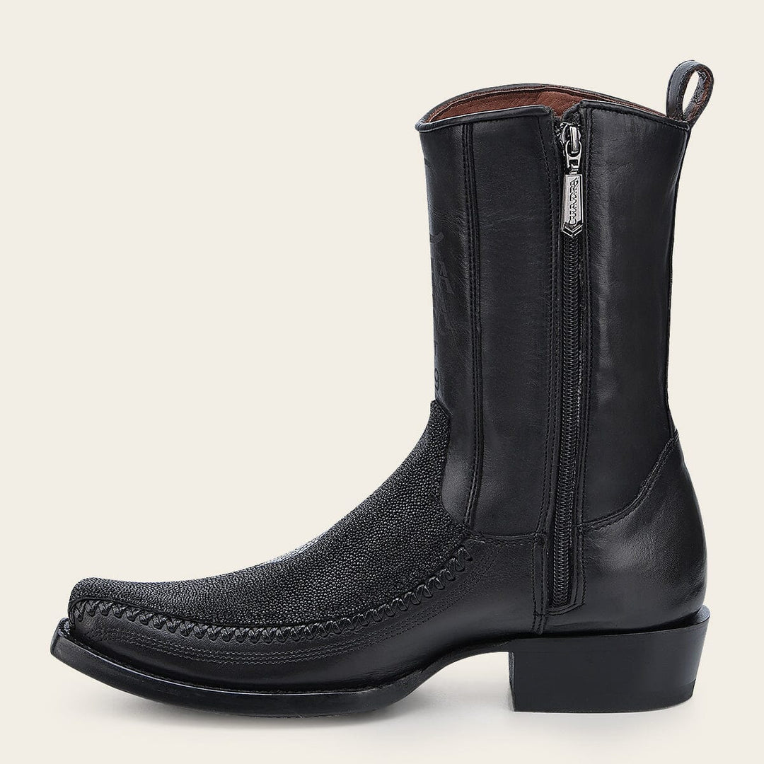 Botas De Raya Bota casual en piel genuina de mantarraya para caballero – Cuadra México