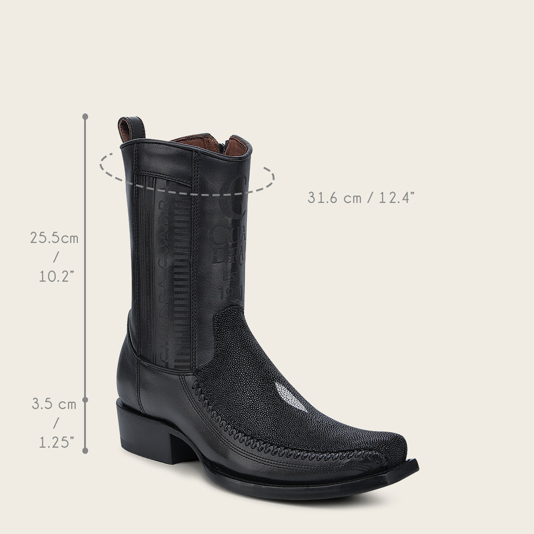 Botas cuadradas de mantarraya online