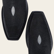 Bota casual en piel genuina de mantarraya para caballero Botas y Botines 