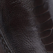 Bota casual en piel genuina de pata de avestruz para caballero Botas y Botines 