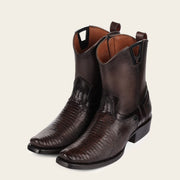 Bota en piel genuina de lizard para caballero Botas y Botines 