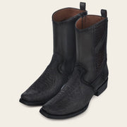 Bota fine western en piel genuina de elefante para caballero Botas y Botines 