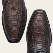 Bota tradicional en piel genuina de pitón para caballero Botas y Botines 