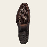 Bota tradicional en piel genuina de pitón para caballero Botas y Botines 