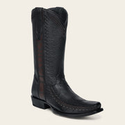 Bota tradicional en piel genuina de pitón para caballero Botas y Botines 