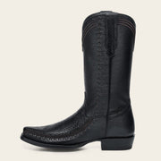 Bota tradicional en piel genuina de pitón para caballero Botas y Botines 