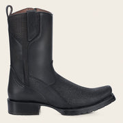 Bota casual en piel genuina de cuello de toro para caballero Botas y Botines 