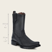 Bota casual en piel genuina de cuello de toro para caballero Botas y Botines 