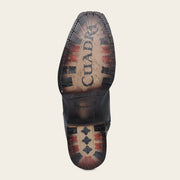 Bota casual en piel genuina de cuello de toro para caballero Botas y Botines 