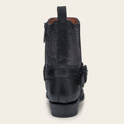 Botín urbano en piel genuina de pitón para caballero Botas y Botines 