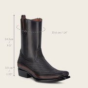 Bota casual en piel genuina para caballero Botas y Botines 