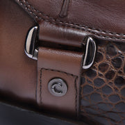 Botín urbano en piel genuina de fuscus para caballero Botas y Botines 