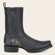 Bota urbana en piel genuina para caballero. Botas y Botines 