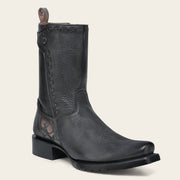 Bota urbana en piel genuina para caballero. Botas y Botines 