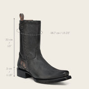 Bota urbana en piel genuina para caballero. Botas y Botines 