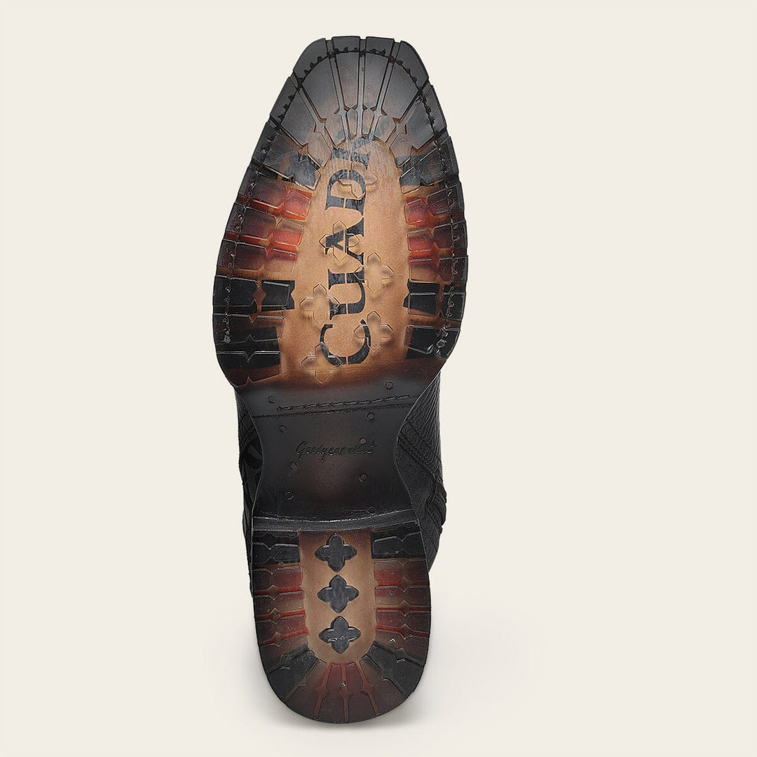 Bota urbana en piel genuina para caballero. Botas y Botines 