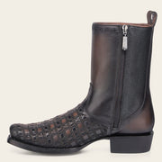 Bota urbana en piel genuina para caballero. Botas y Botines 