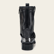 Bota biker en piel genuina para caballero Botas y Botines 