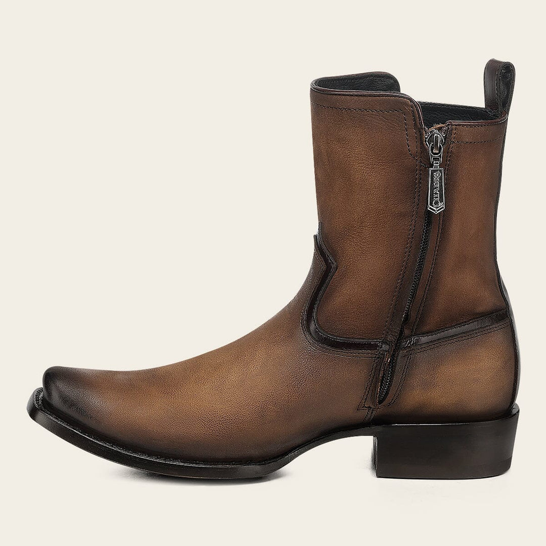 Botín urbano en piel genuina para caballero Botas y Botines 