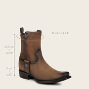 Botín urbano en piel genuina para caballero Botas y Botines 