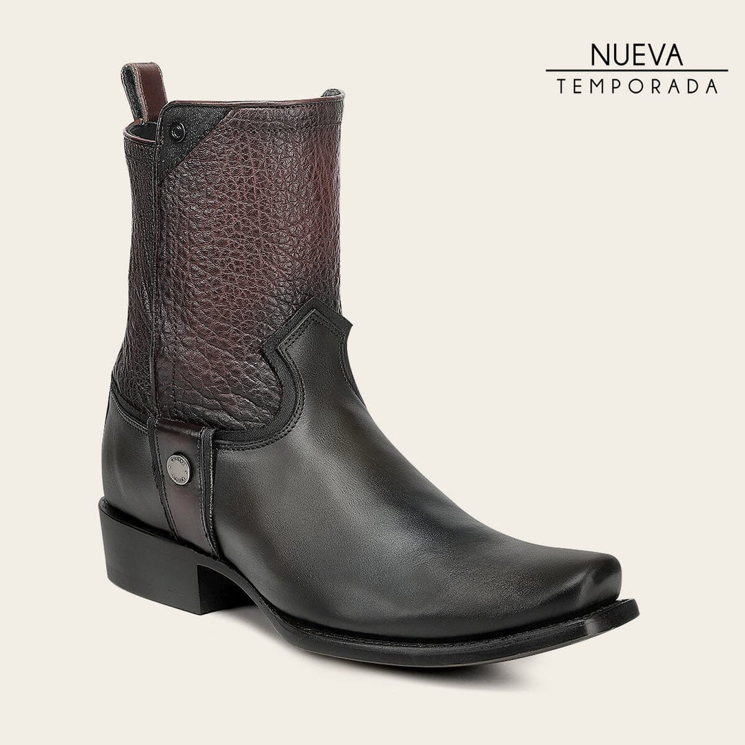 Botín urbano en piel genuina para caballero Botas y Botines 