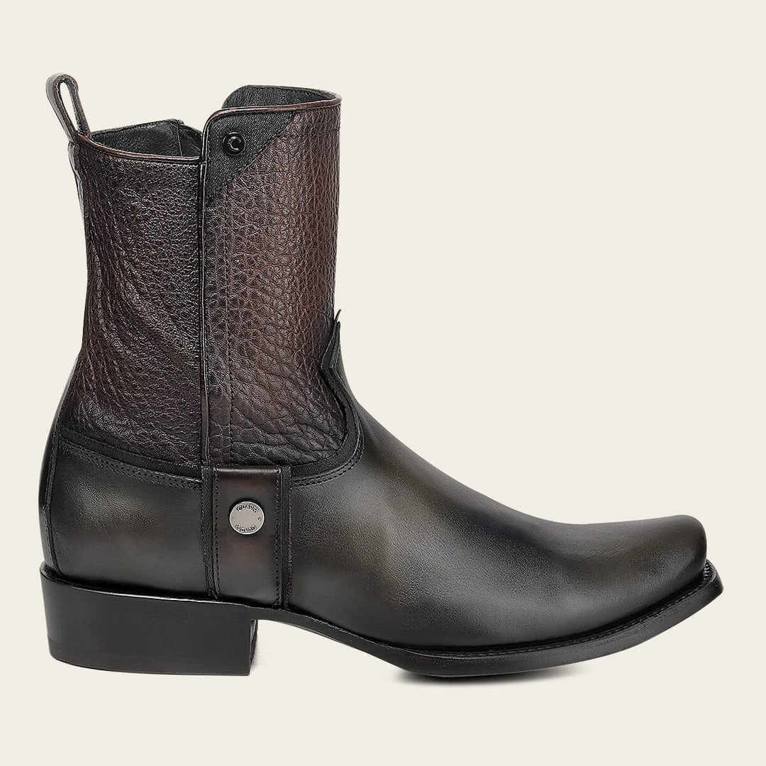 Botín urbano en piel genuina para caballero Botas y Botines 