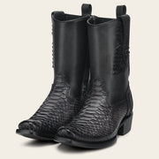 Bota urbana en piel genuina de pitón para caballero Botas y Botines 
