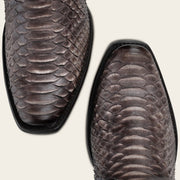 Bota urbana en piel genuina de pitón para caballero Botas y Botines 