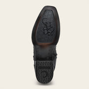 Bota urbana en piel genuina de pitón para caballero Botas y Botines 