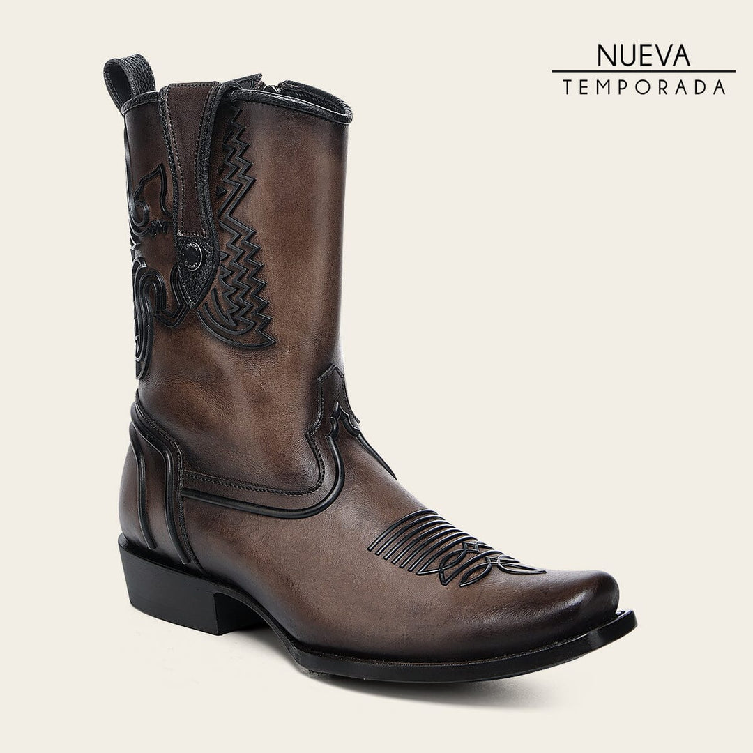 Bota urbana en piel genuina para caballero Botas y Botines 