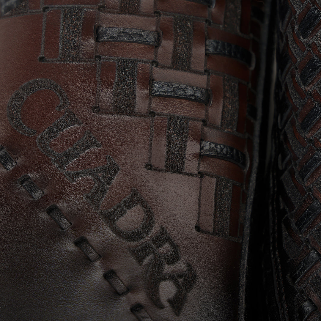 Bota urbana en piel genuina para caballero