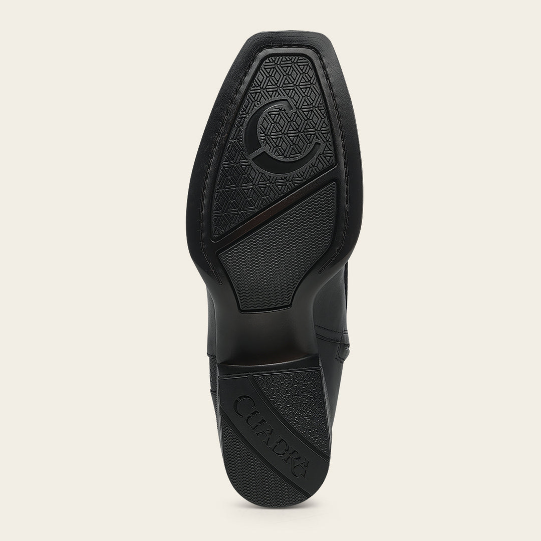 Bota urbana en piel genuina de alligator para caballero
